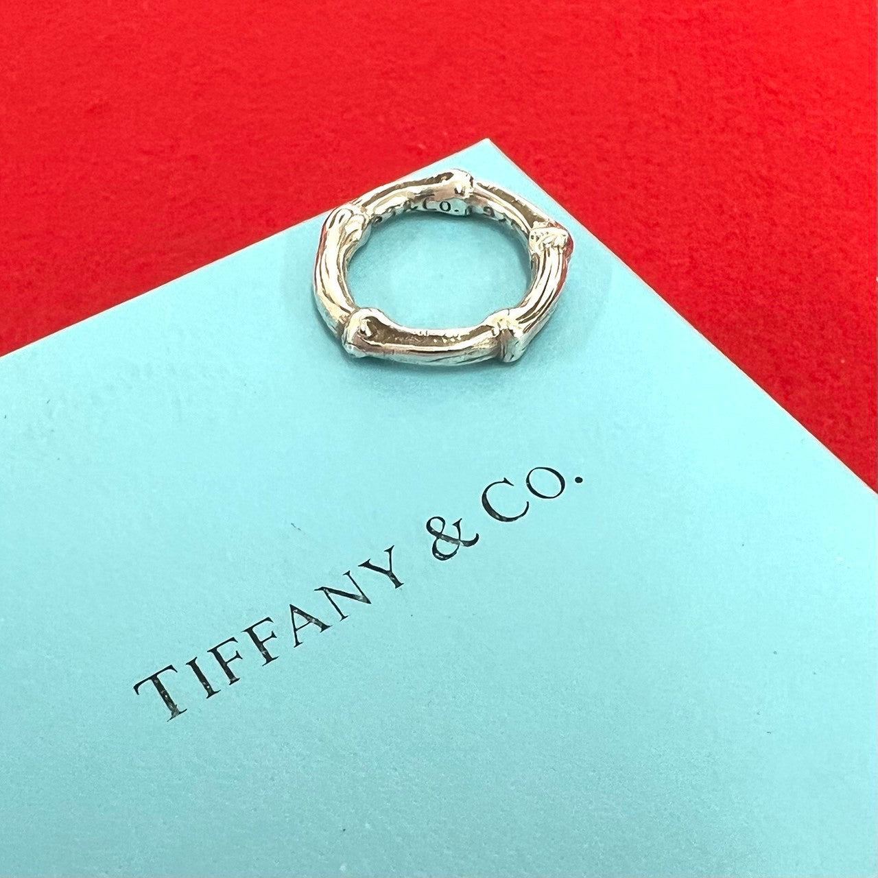 TIFFANY&Co. ティファニー (Vintage) バンブー リング 指輪 10号