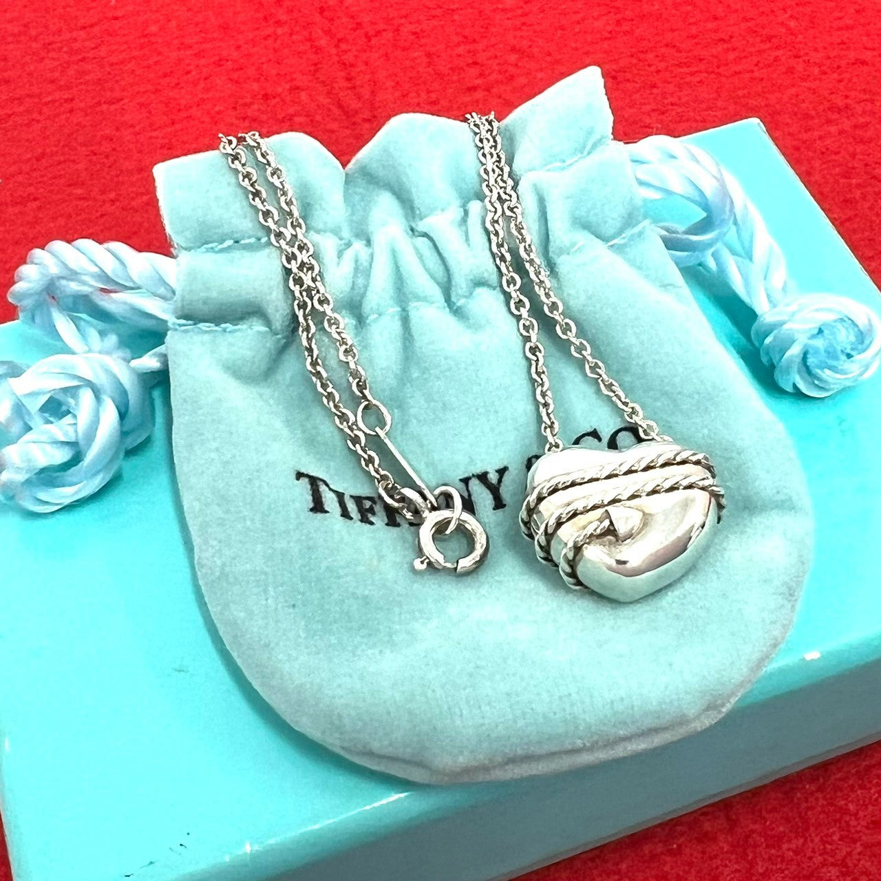 TIFFANY&Co. ティファニー (Vintage) ハート&アロー ネックレス