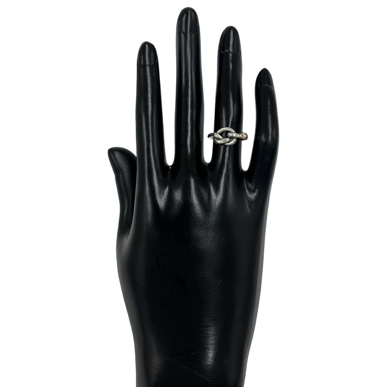 TIFFANY&Co. ティファニー (Vintage) ラブノット リング 指輪 10号 925 K14 585YG 2