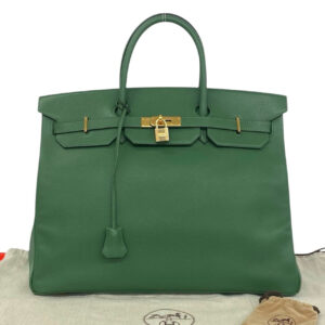 HERMES エルメス バーキン 40 ハンドバッグ クシュベル