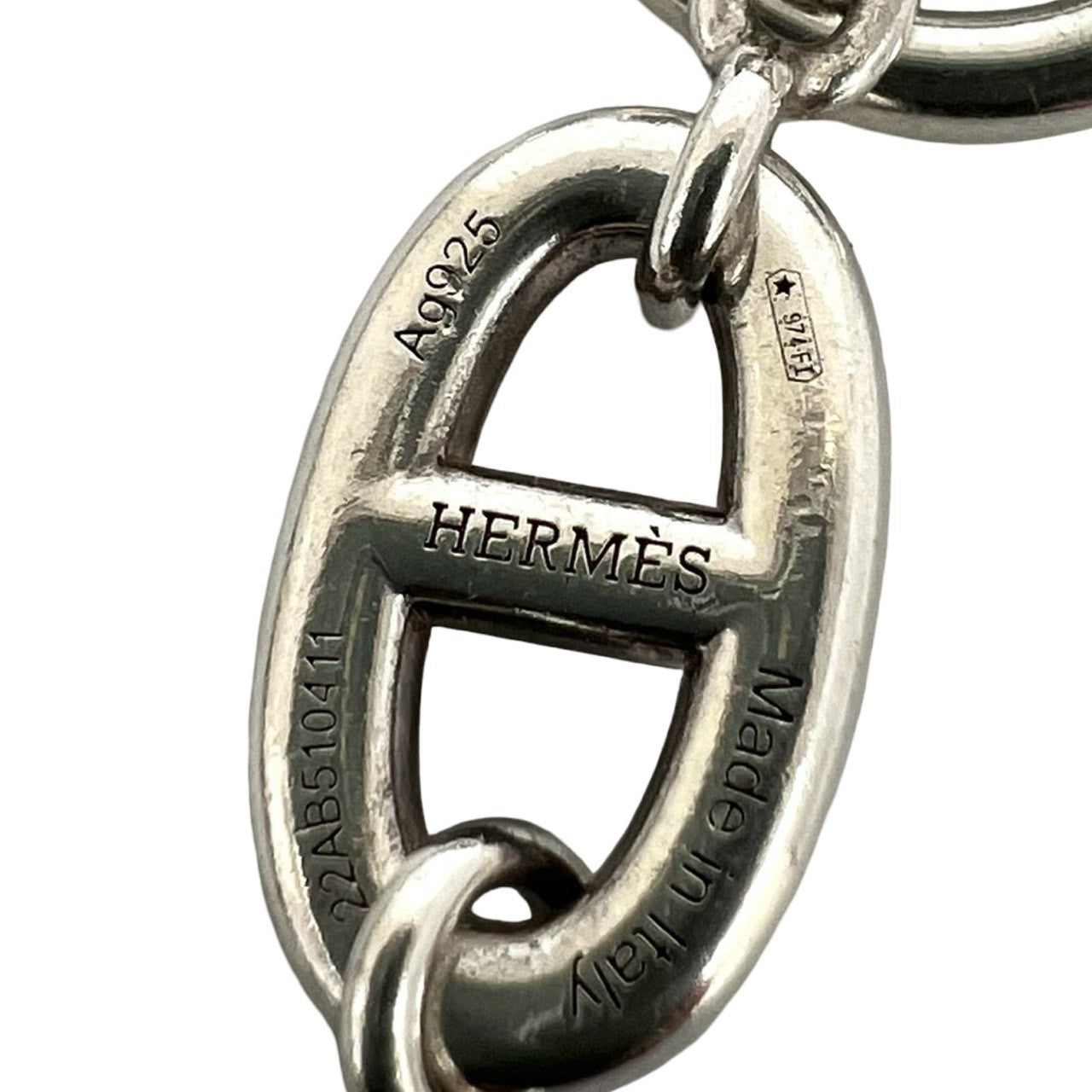 HERMES エルメス シェーヌダンクル ファランドール ネックレス 3