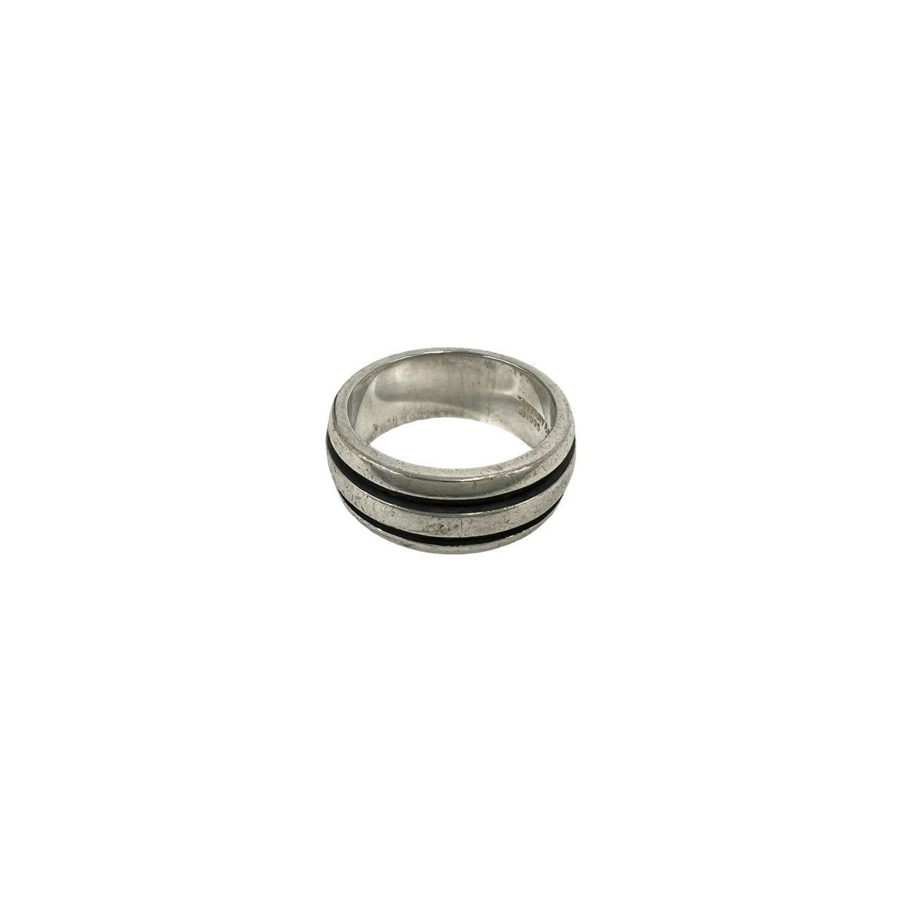 TIFFANY&Co. ティファニー (Vintage) グルーブド ダブルライン リング 指輪 5