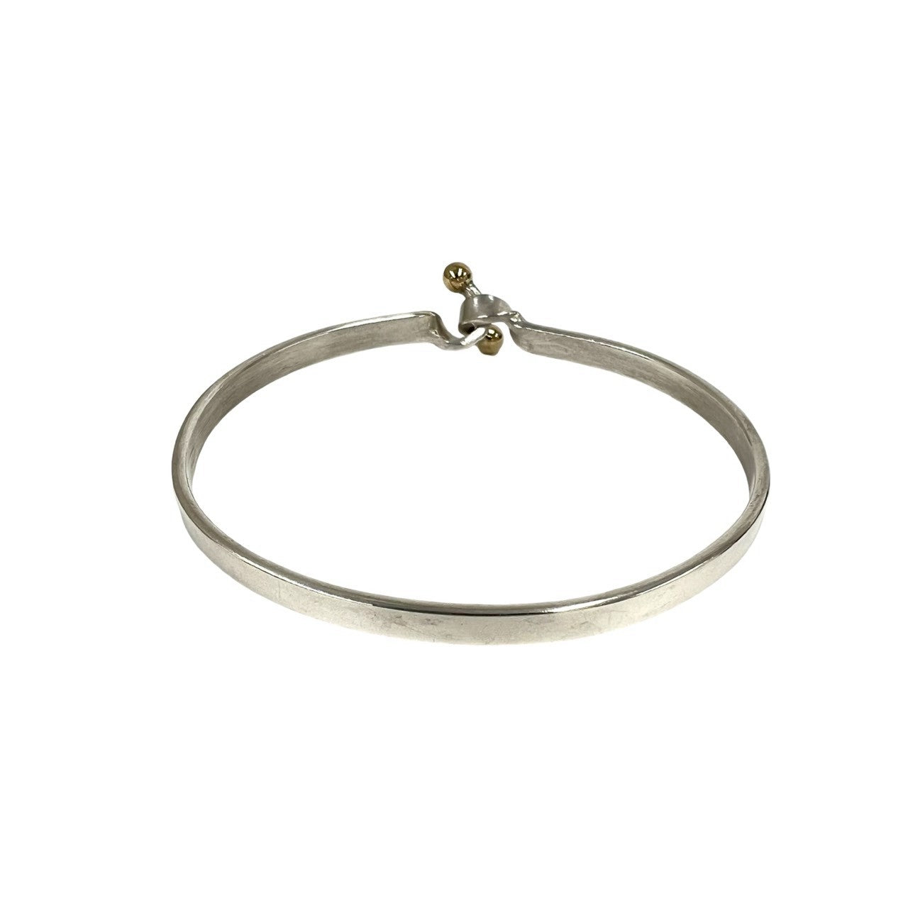 TIFFANY&Co. ティファニー (Vintage) ダブルフック バングル 925 K18 750YG 7