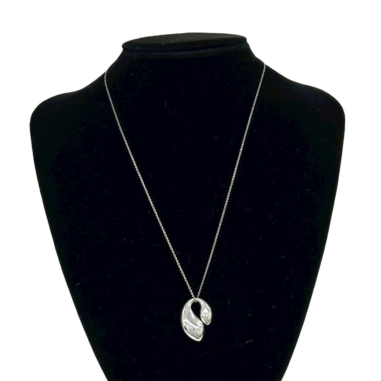 TIFFANY&Co. ティファニー (Vintage) ダブルティアドロップ ネックレス 2