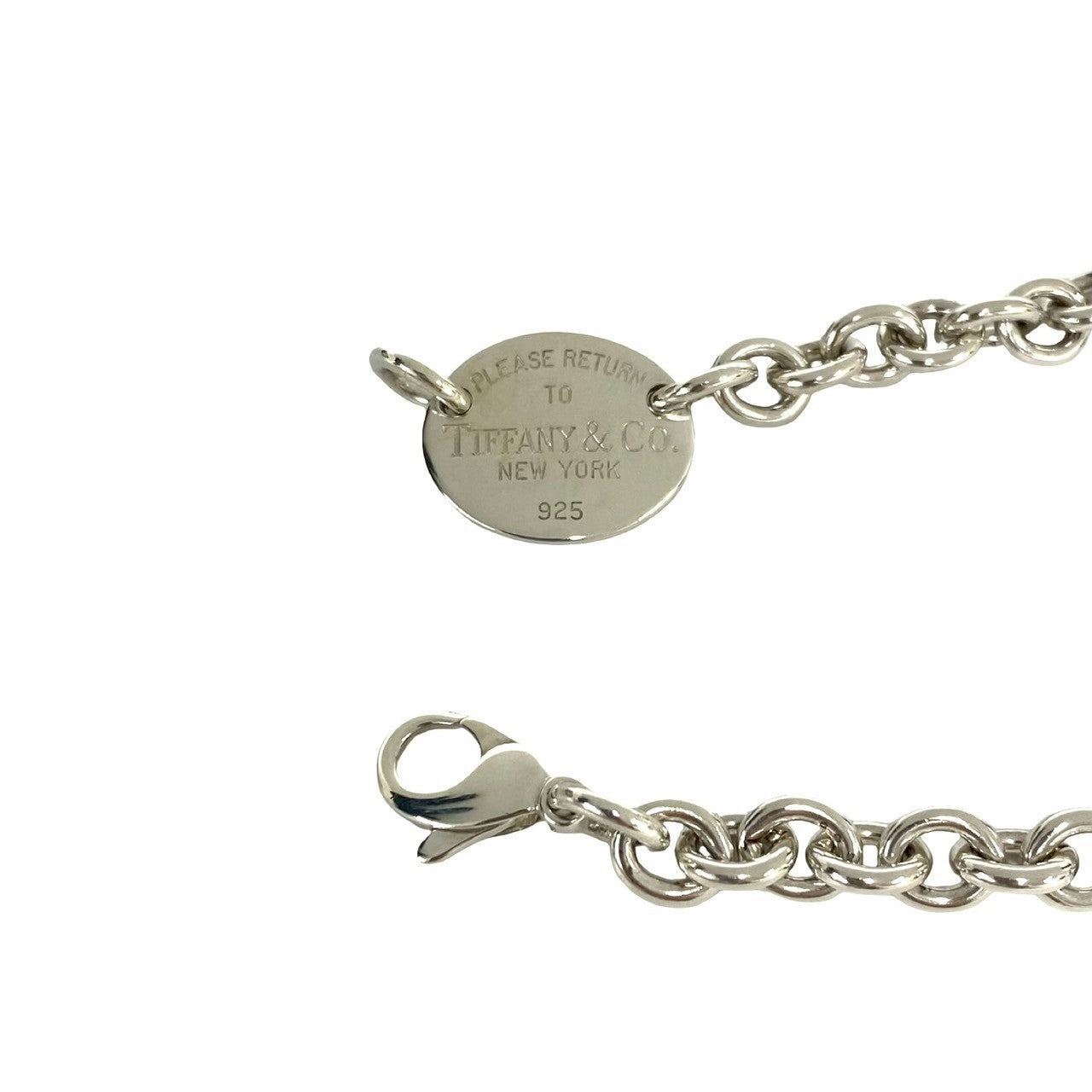 TIFFANY&Co. ティファニー リターントゥ オーバル ネックレス 925 4