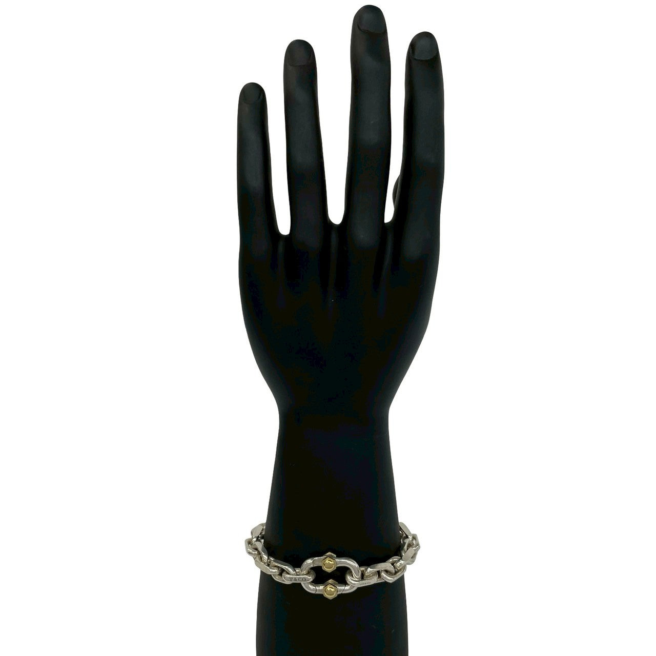 TIFFANY&Co. ティファニー メイカーズ ブレスレット 925 K18 750YG 2