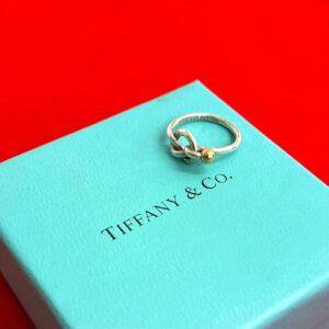TIFFANY&Co. ティファニー フック＆アイ ラブノット リング 指輪