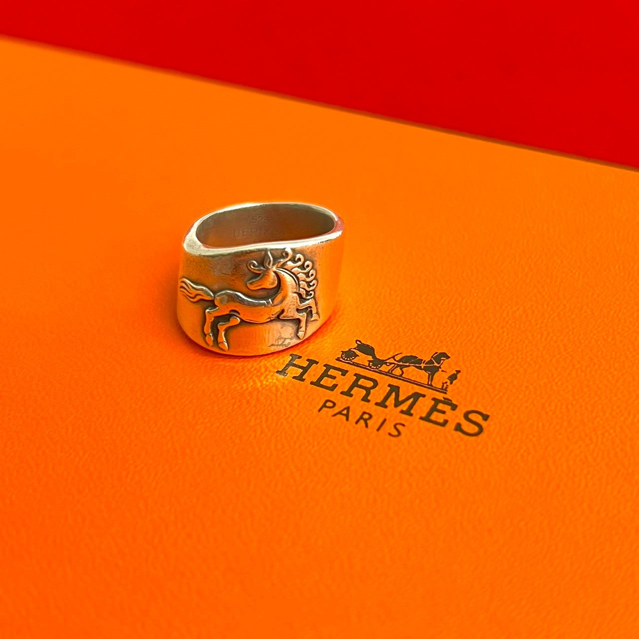 HERMES エルメス ギャロップ ホース リング リング・指輪