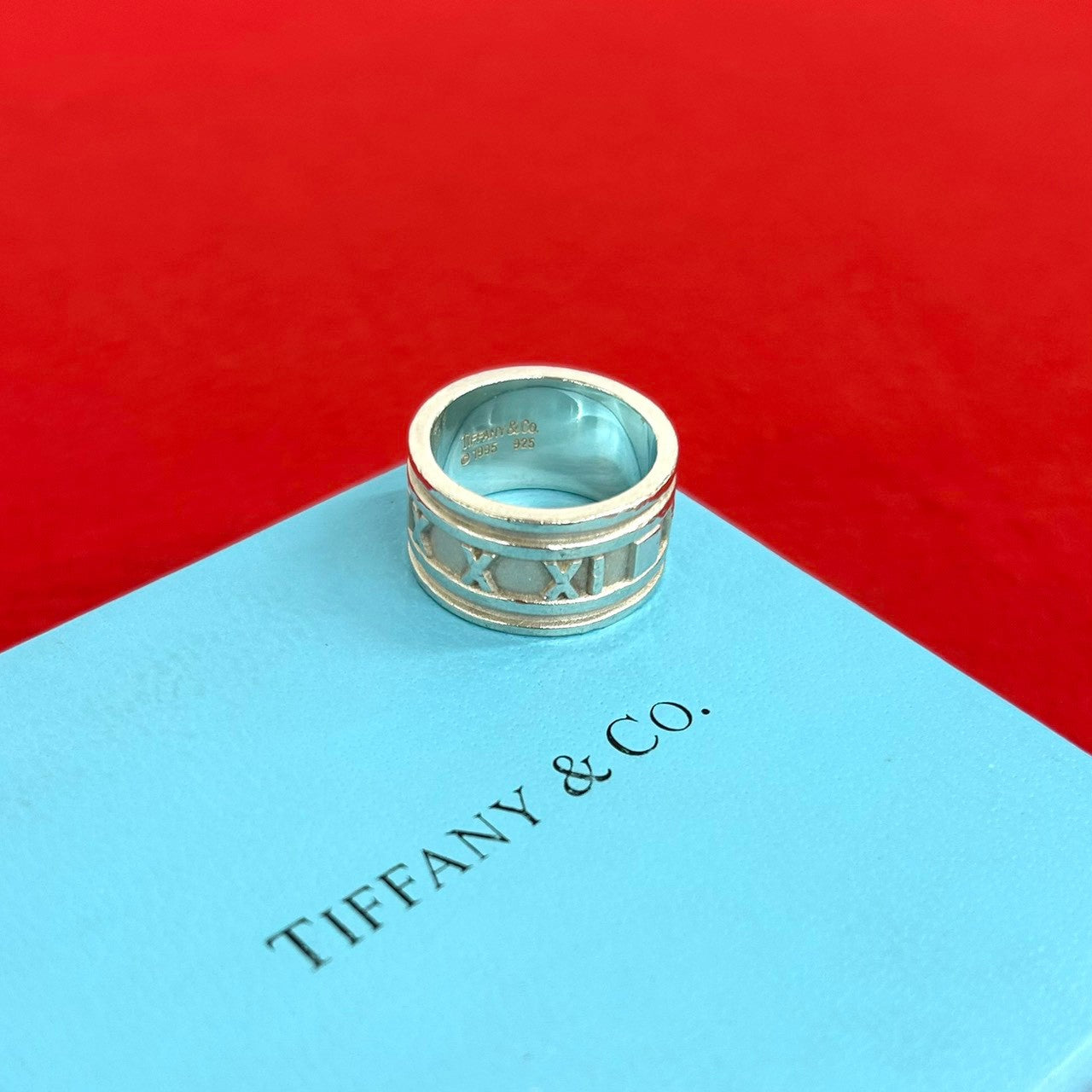 TIFFANY&Co. ティファニー (Vintage) アトラス ワイド リング 指輪