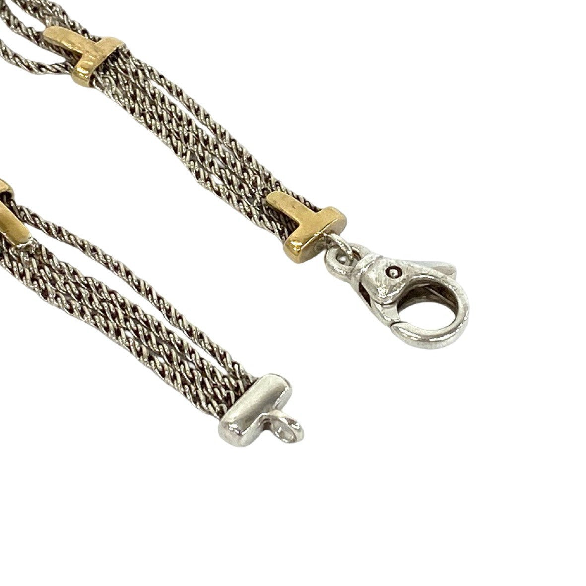 TIFFANY&Co. ティファニー (Vintage) Tロープ ブレスレット 925 K18 750YG 4