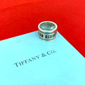 TIFFANY&Co. ティファニー (Vintage) アトラス ワイド リング 指輪 8号