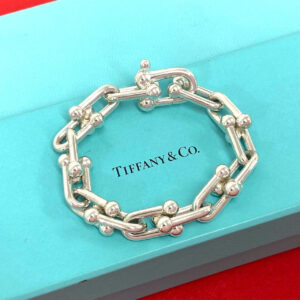 TIFFANY&Co. ティファニー ハードウェア ラージリンク ブレスレット
