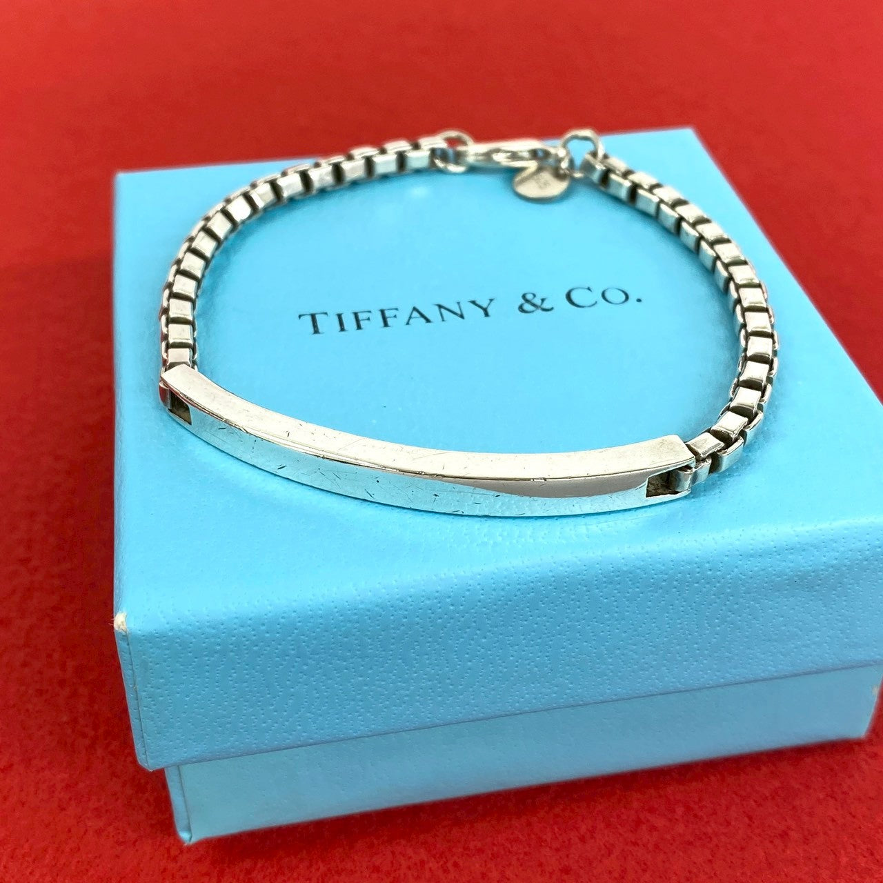 TIFFANY&Co. ティファニー (Vintage) ベネチアン ID ブレスレット
