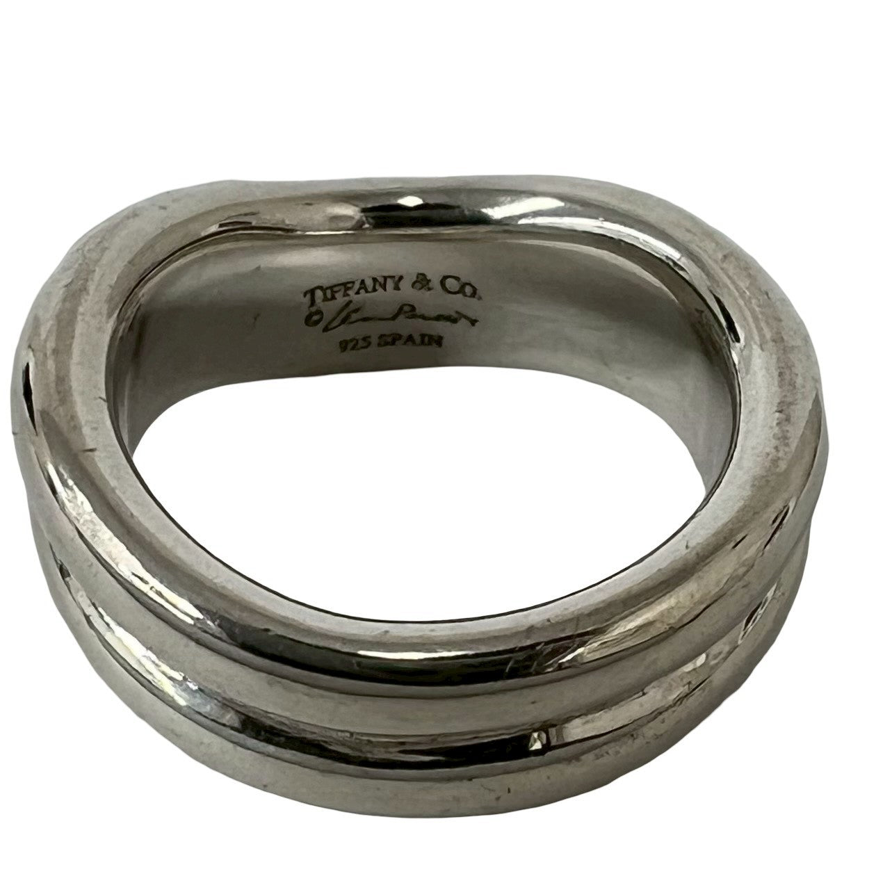 TIFFANY&Co. ティファニー (Vintage) ダブル カーブ ド リング 指輪 3