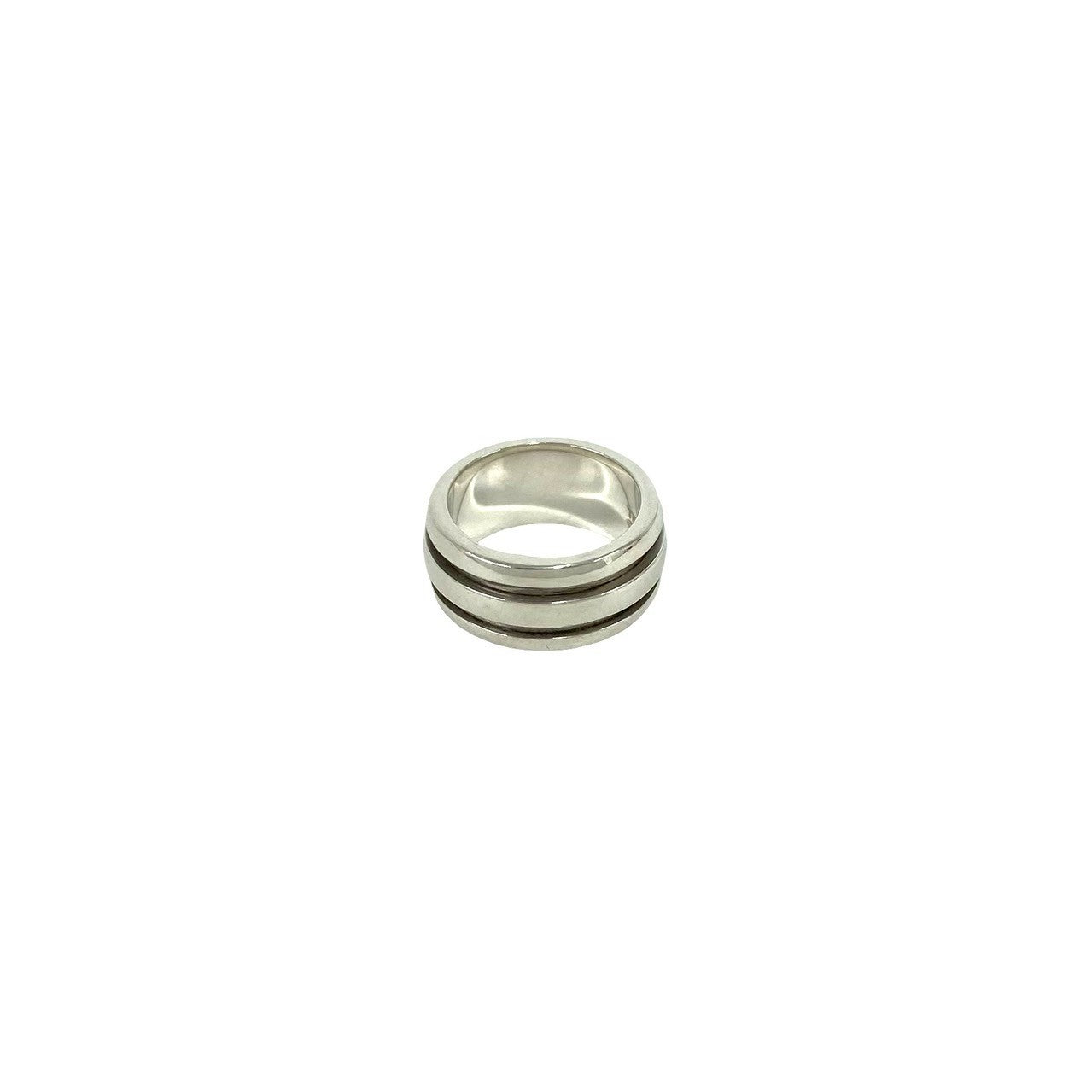TIFFANY&Co. ティファニー (Vintage) グルーブド ダブルライン リング 指輪 6