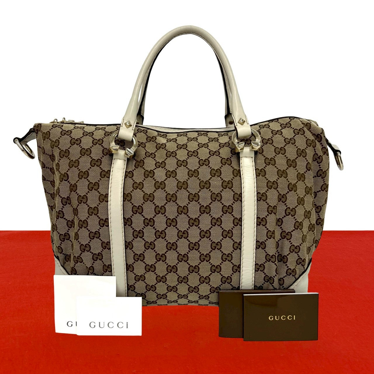 GUCCI グッチ ボストンバッグ