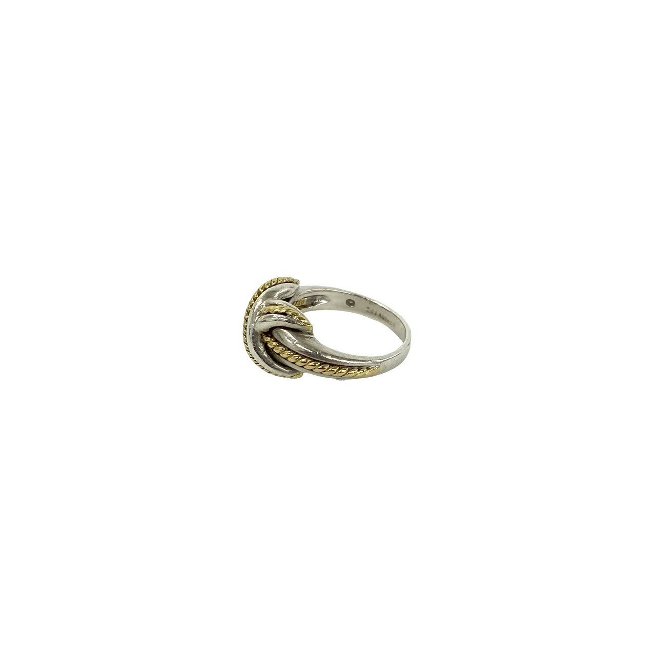 TIFFANY&Co. ティファニー (Vintage) シグネチャークロス リング 925 K18 750YG 指輪 4