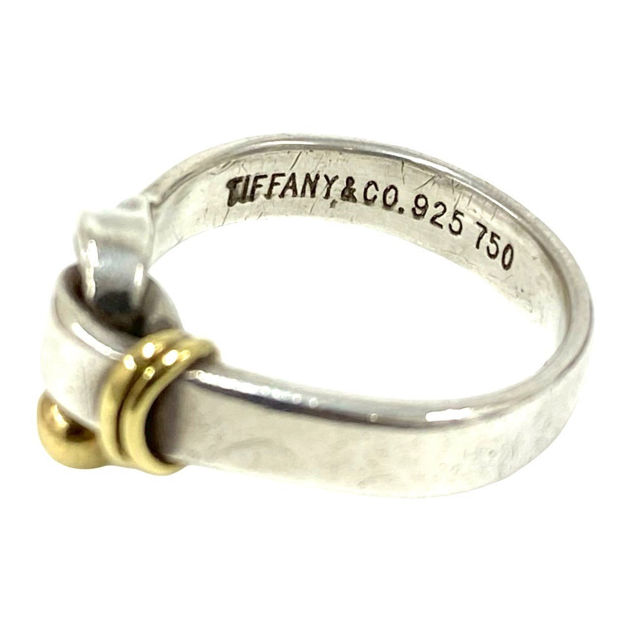 TIFFANY&Co. ティファニー ラブノット リング 925 K18 750YG 指輪 3