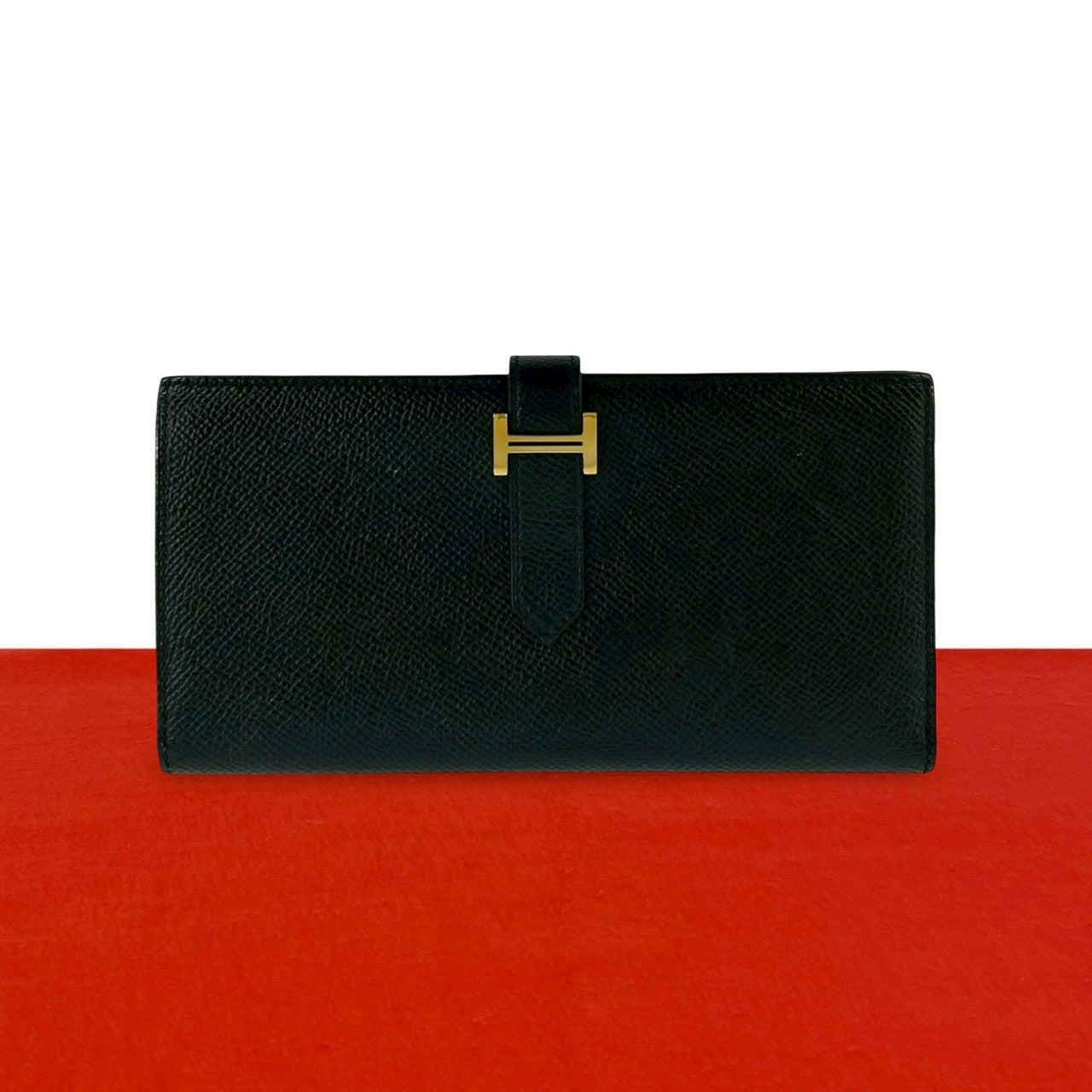 HERMES エルメス ベアン スフレ 長財布 ヴォーエプソン