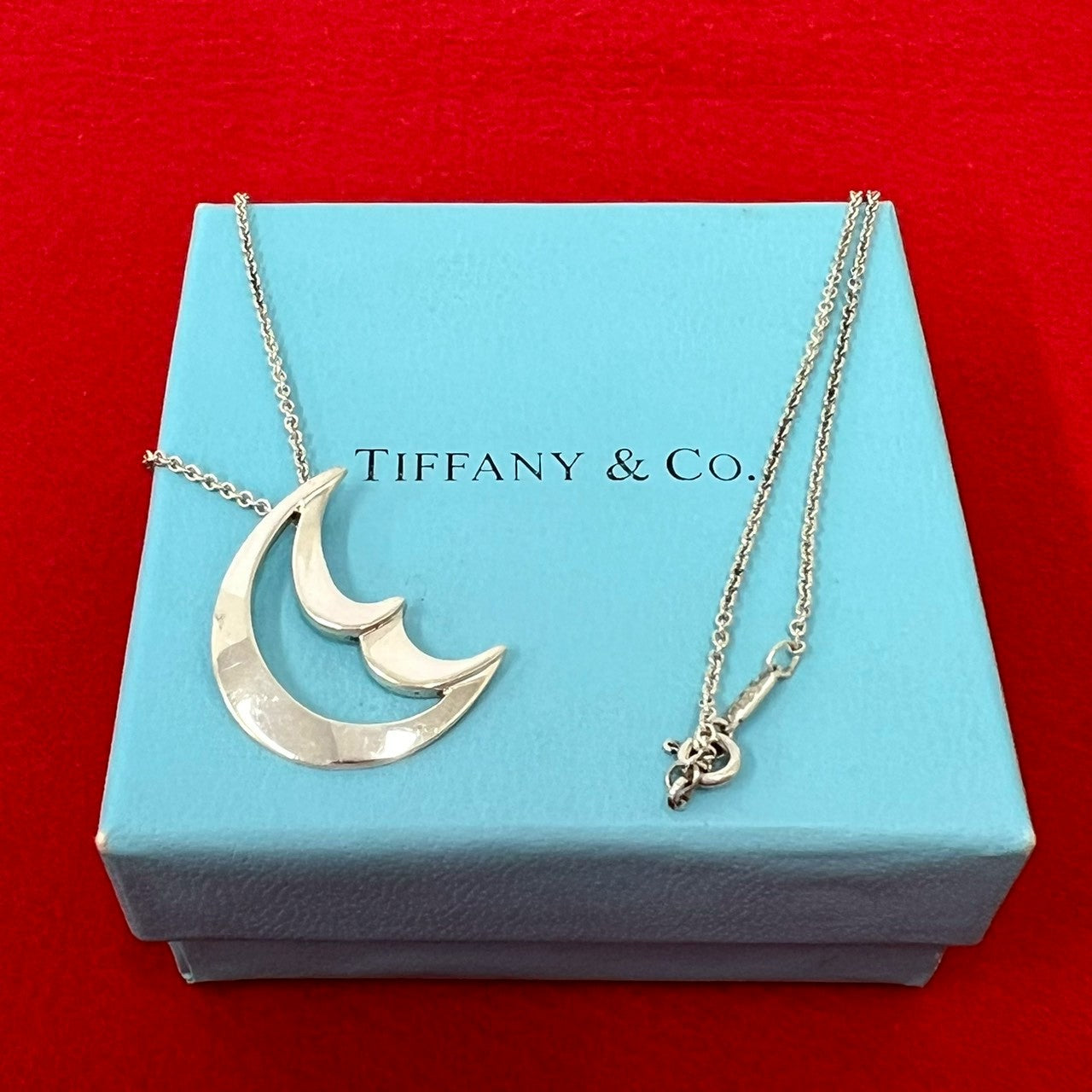 TIFFANY&Co. ティファニー (Vintage) クレセント ムーン ネックレス