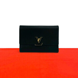 LOUIS VUITTON ルイヴィトン ポルトフォイユ カプシーヌ コンパクト 三つ折り財布