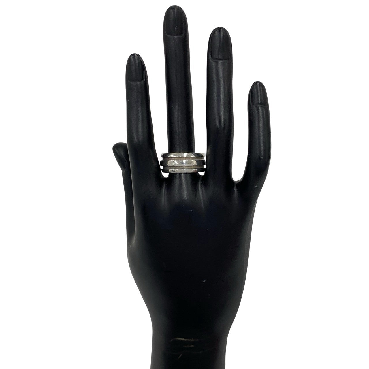 TIFFANY&Co. ティファニー (Vintage) グルーブド ダブルライン リング 指輪 2