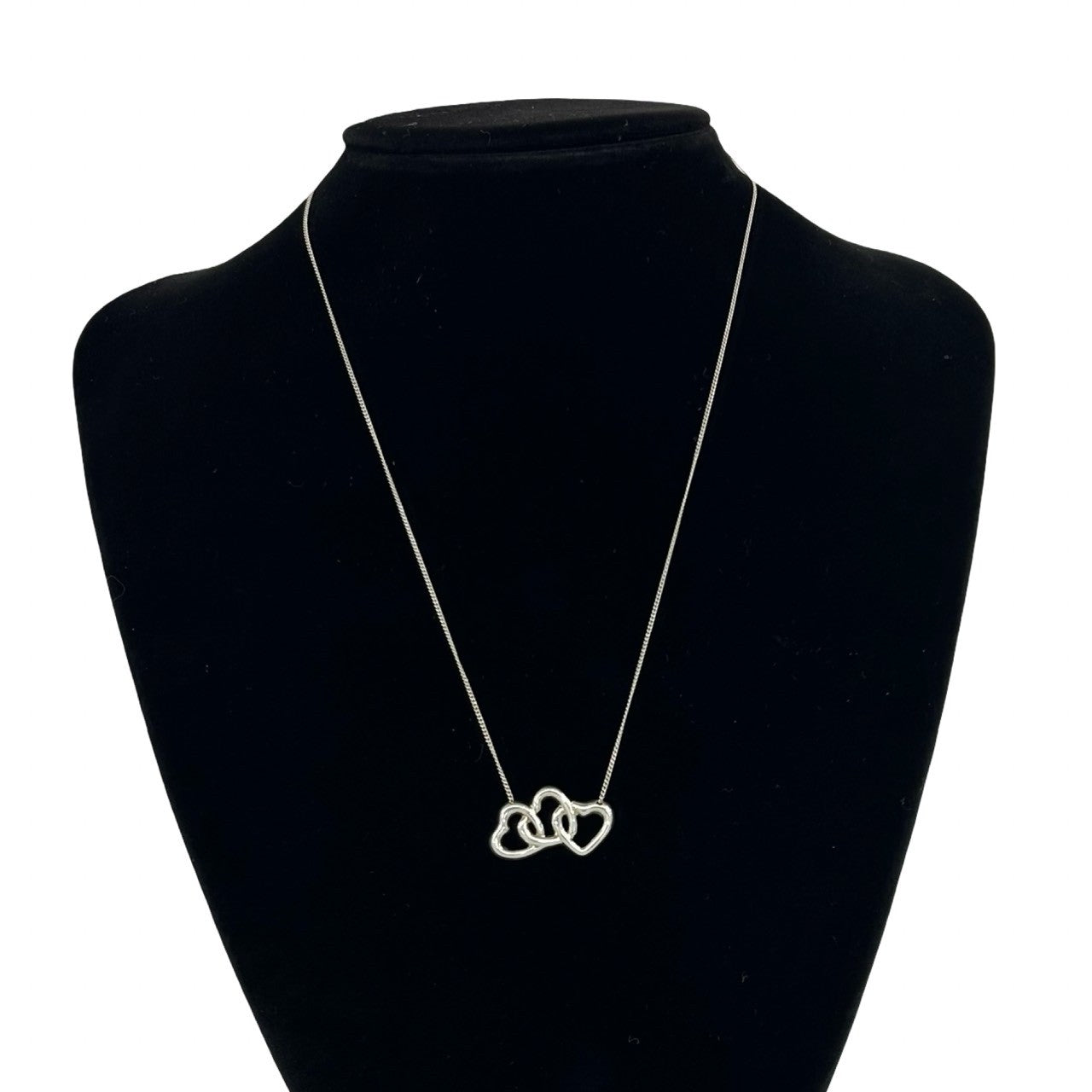 TIFFANY&Co. ティファニー (Vintage) トリプル ハート ネックレス 2