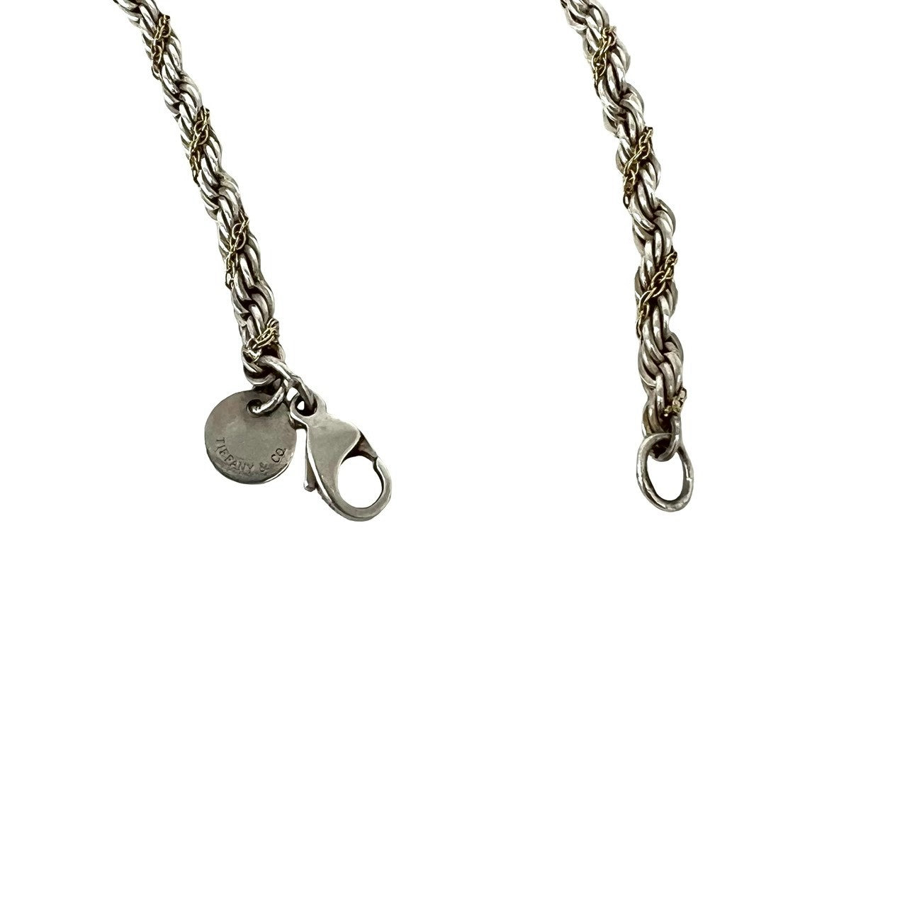 TIFFANY&Co. ティファニー (Vintage) ツイストロープ ブレスレット 925 K18 750YG 4