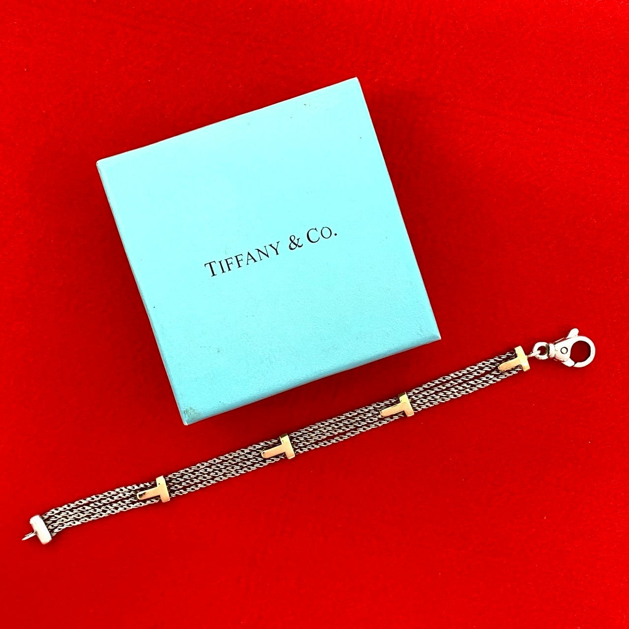 TIFFANY&Co. Tロープ ブレスレット