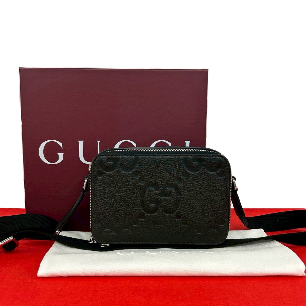 GUCCI グッチ ジャンボGG ミニバッグ ショルダーバッグ