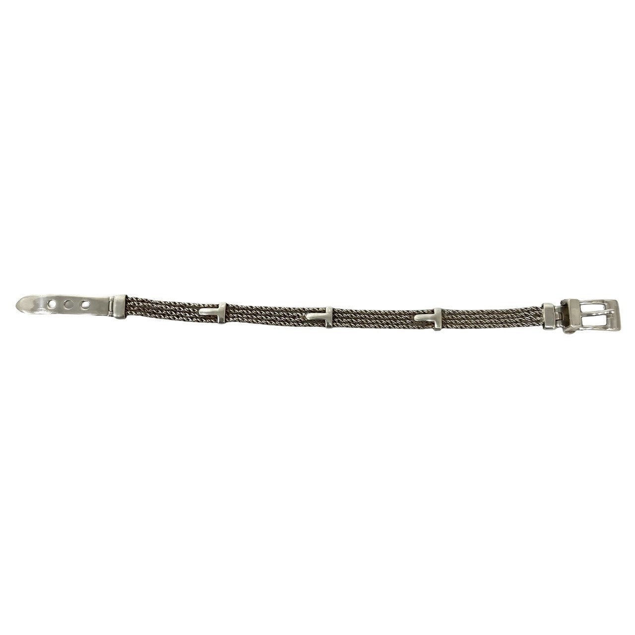 TIFFANY&Co. ティファニー (Vintage) Tロープ ベルト ブレスレット 5
