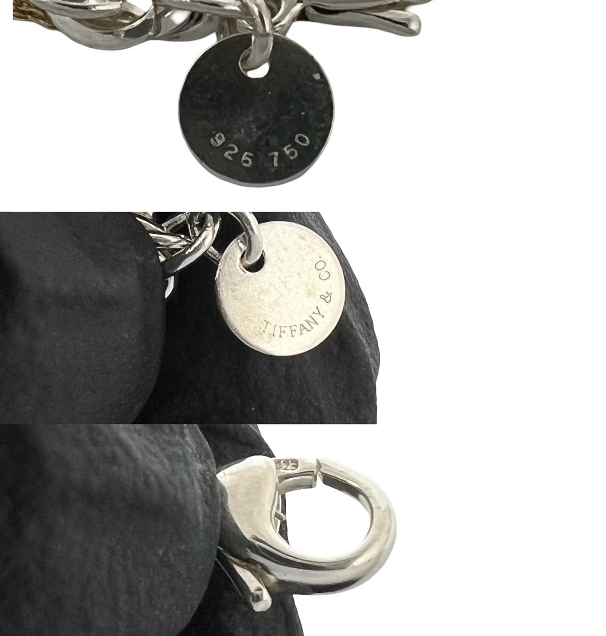 TIFFANY&Co. ティファニー (Vintage) ツイストロープ ネックレス 925 K18 750YG 3