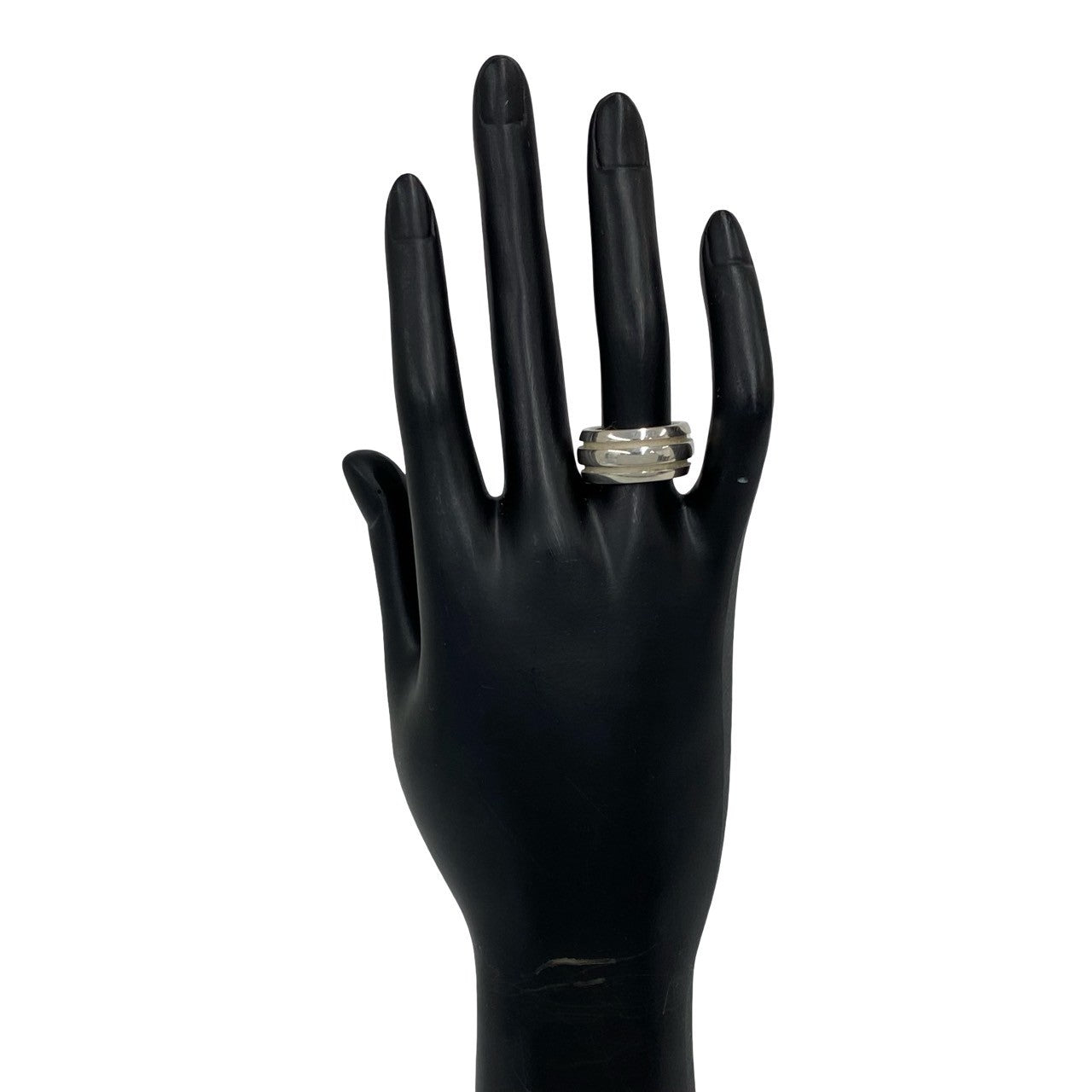 TIFFANY&Co. ティファニー (Vintage) グルーブド ダブルライン リング 指輪 2