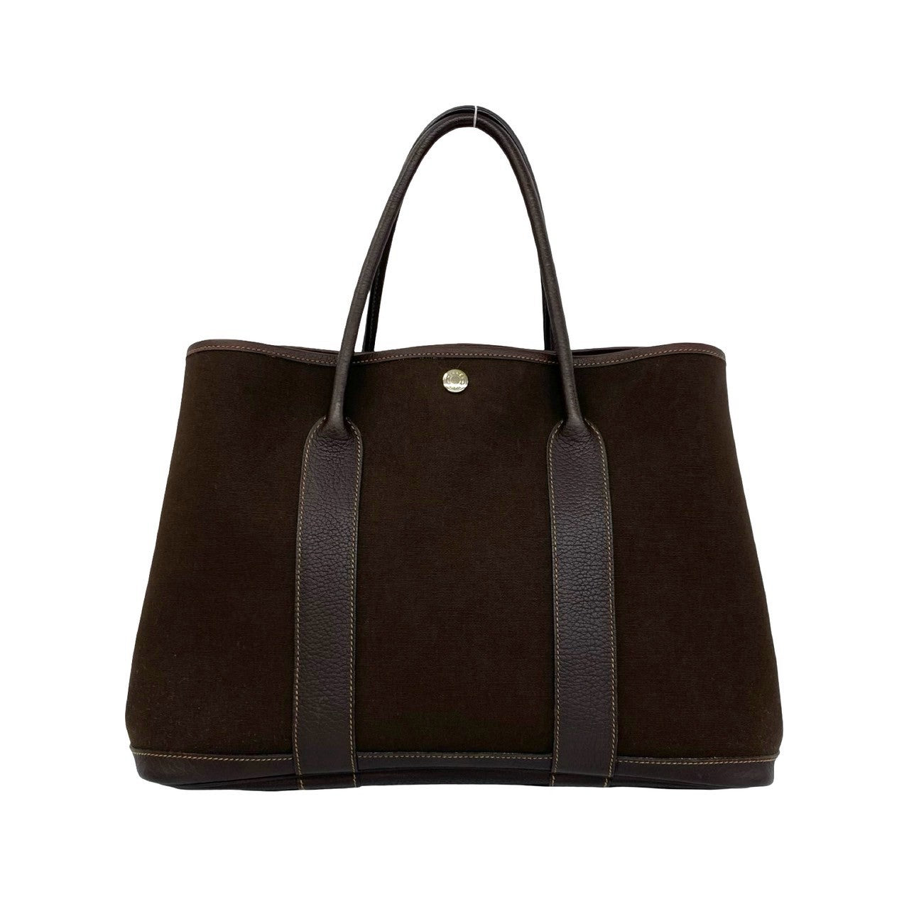 HERMES エルメス ガーデンパーティ PM ハンドバッグ トワルアッシュ ブッフル 3