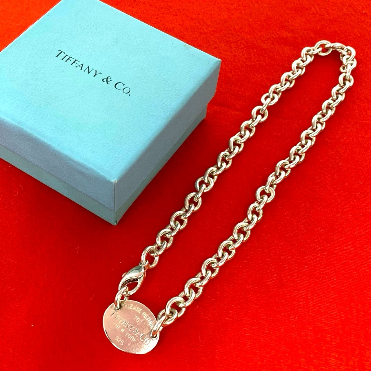 TIFFANY&Co. ティファニー リターントゥ オーバル ネックレス 925