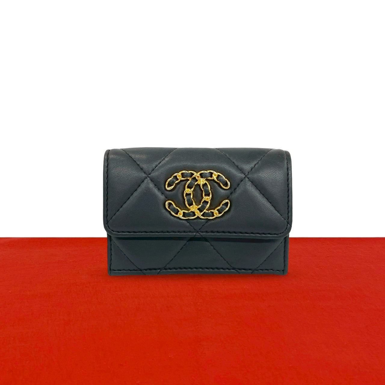 CHANEL シャネル 三つ折り財布