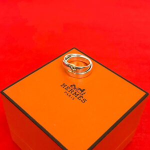 HERMES エルメス ダブル トゥルー リング 指輪