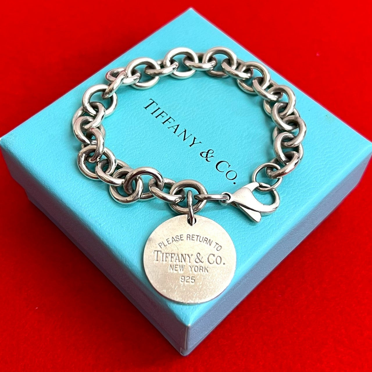 TIFFANY&Co. ティファニー リターントゥ オーバル タグ ブレスレット