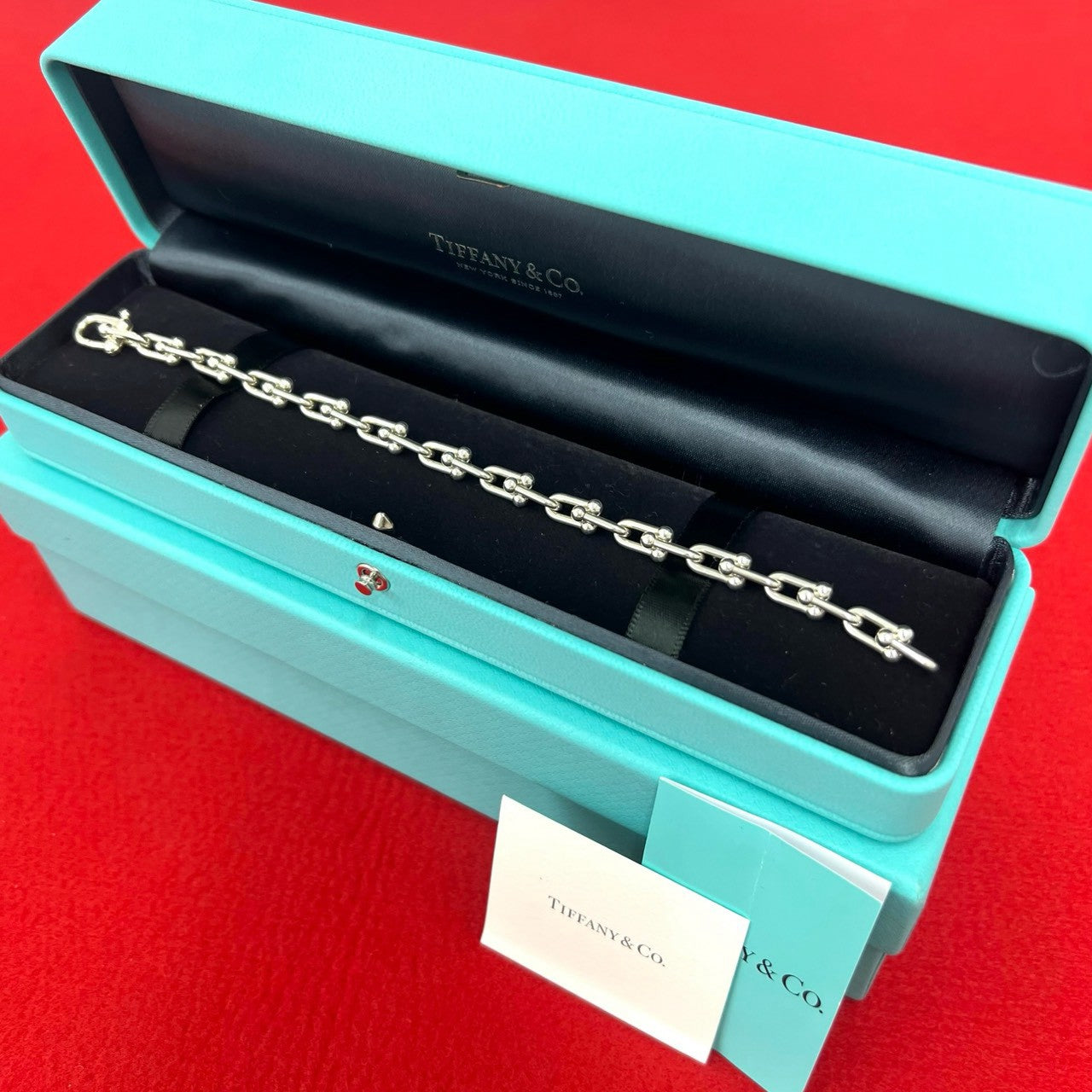 TIFFANY&Co. ティファニー ハードウェア スモールリンク ブレスレット