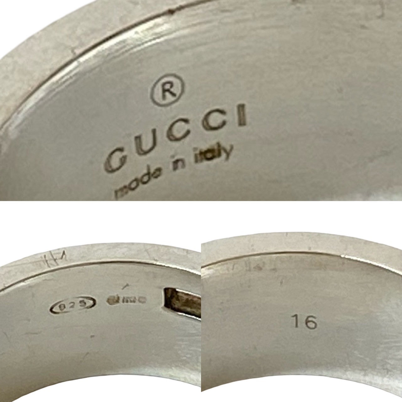 GUCCI スクエア G リング 2