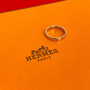 HERMES エルメス エヴァー ヘラクレス リング K18 750PG 指輪