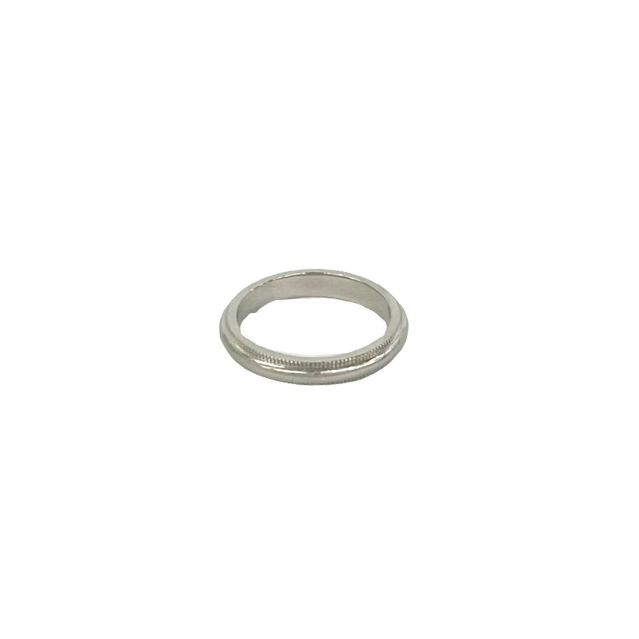 TIFFANY&Co. ティファニー ミルグレイン リング 指輪 Pt950 6