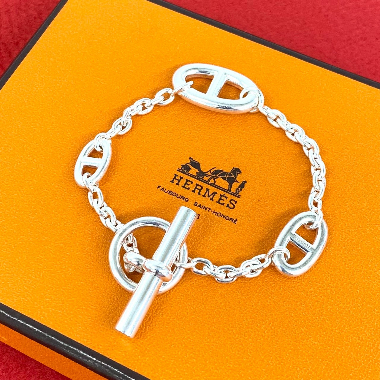 HERMES エルメス ファランドール LG ブレスレット