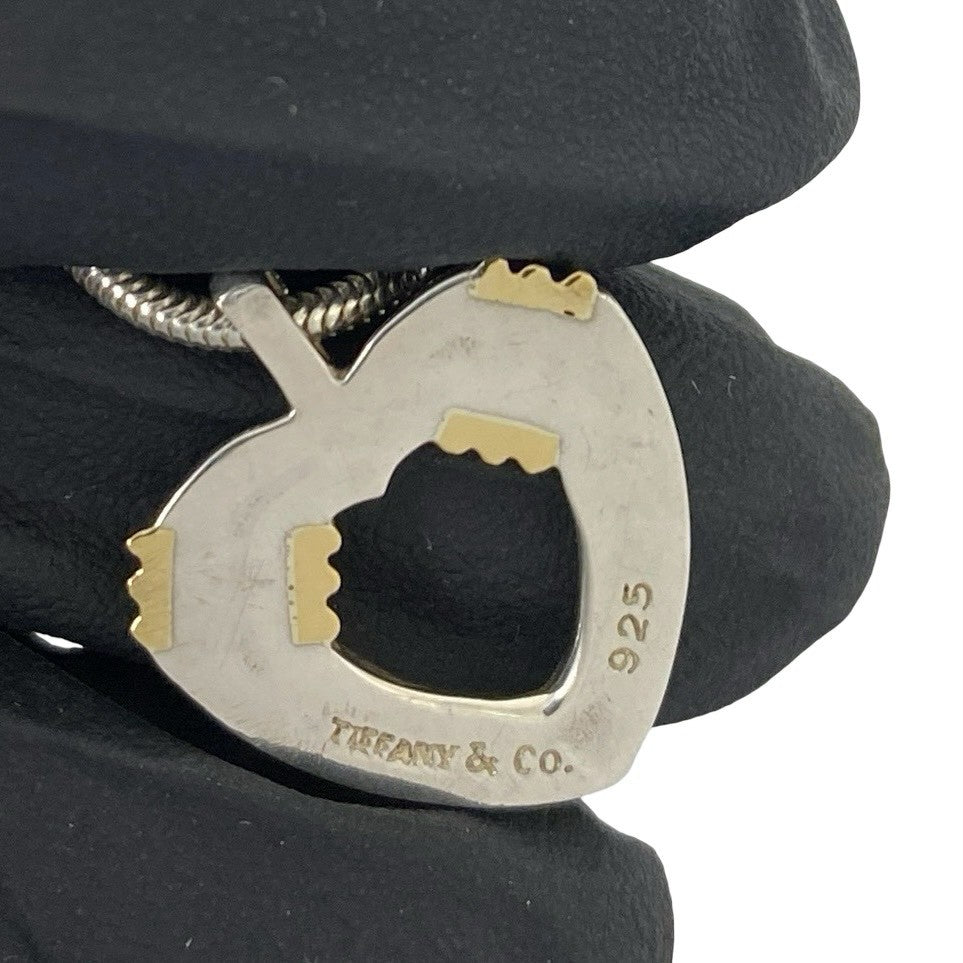 TIFFANY&Co. ティファニー ハート スネーク チェーン ネックレス 925 K18 750YG 3