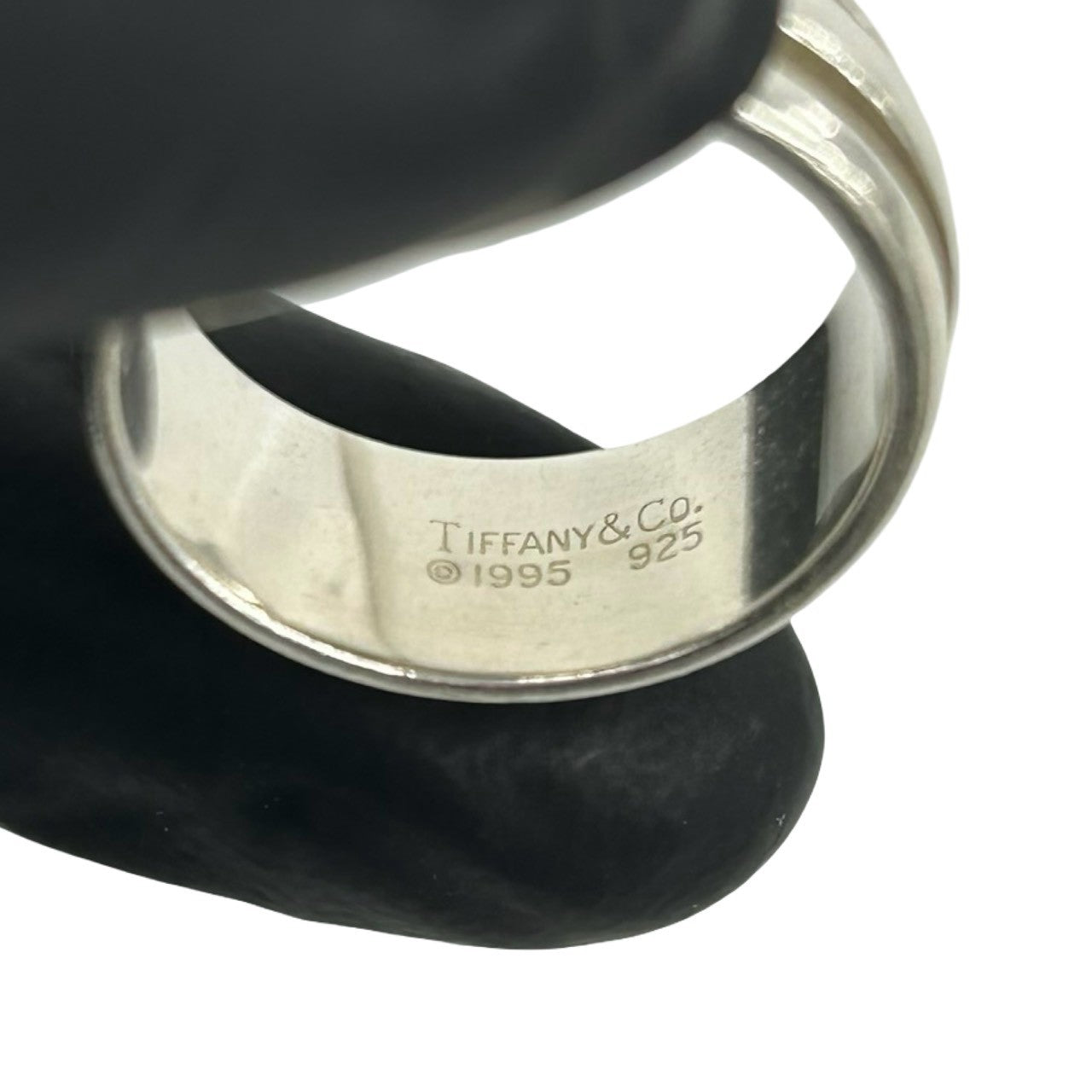TIFFANY&Co. ティファニー (Vintage) グルーブド ダブルライン リング 指輪 3