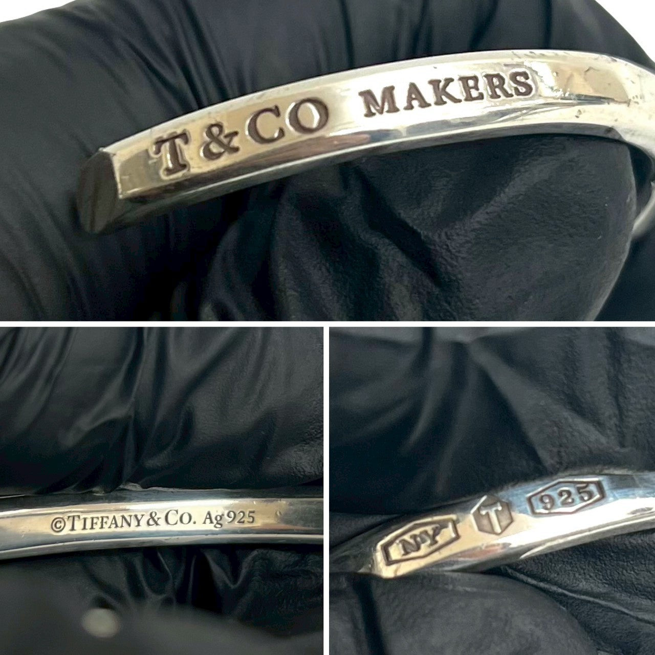 TIFFANY&Co. ティファニー メイカーズ ナロー カフ バングル 2