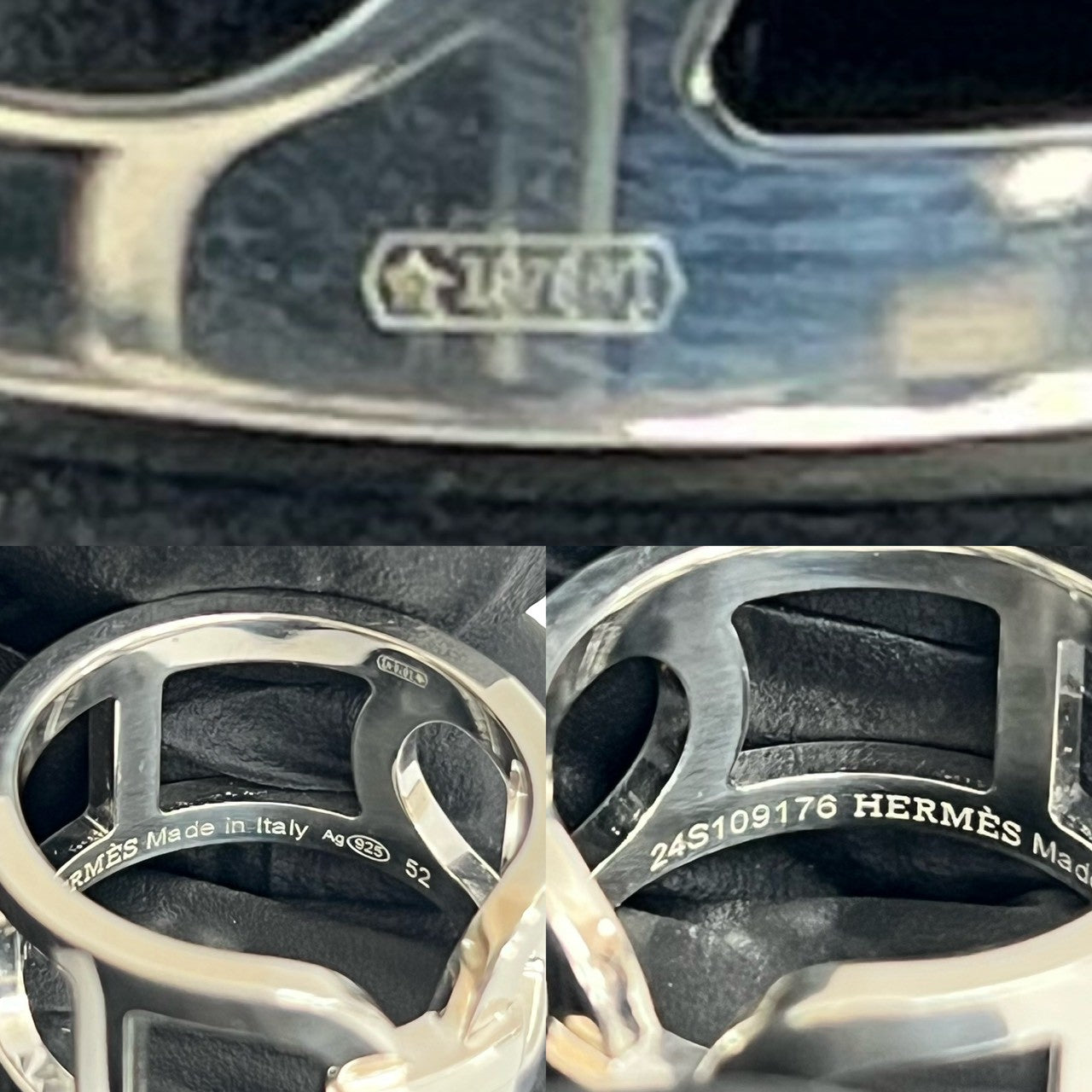HERMES エルメス エヴァー シェーヌダンクル MM リング・指輪 2