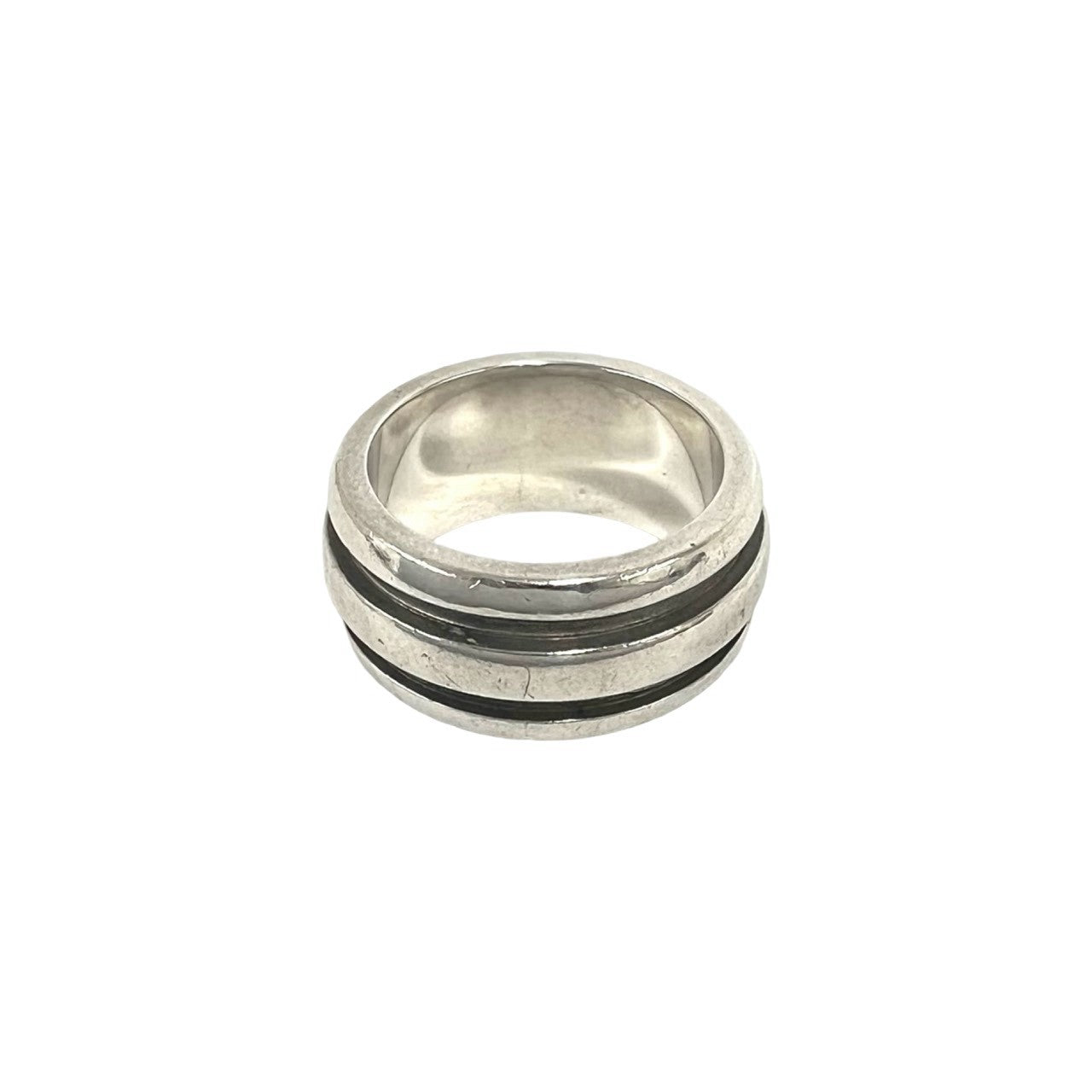 TIFFANY&Co. ティファニー (Vintage) グルーブド ダブルライン リング 指輪 6