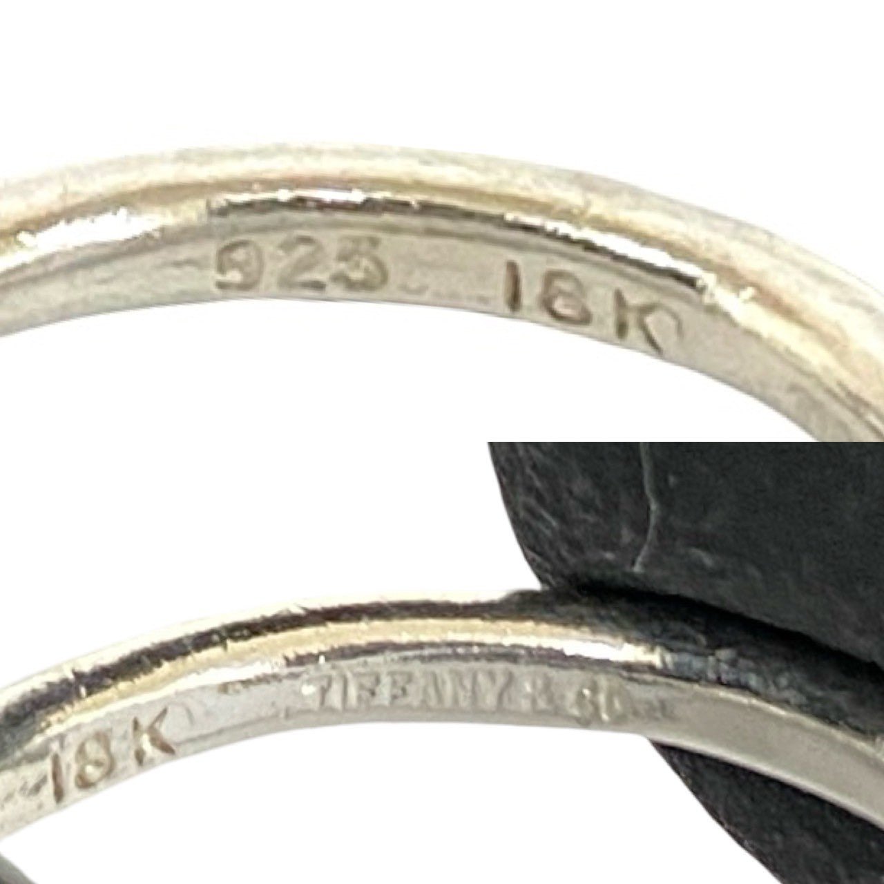 TIFFANY&Co. ティファニー ダブルアイ 925×K18 リング 指輪 3