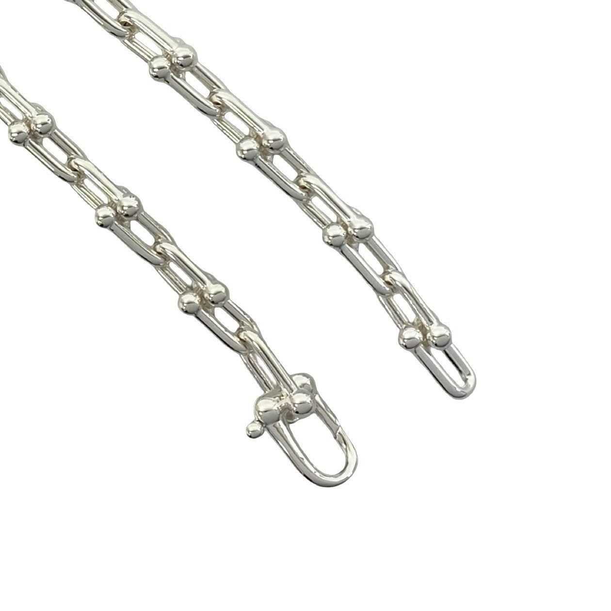 TIFFANY&Co. ティファニー ハードウェア スモールリンク ブレスレット 4